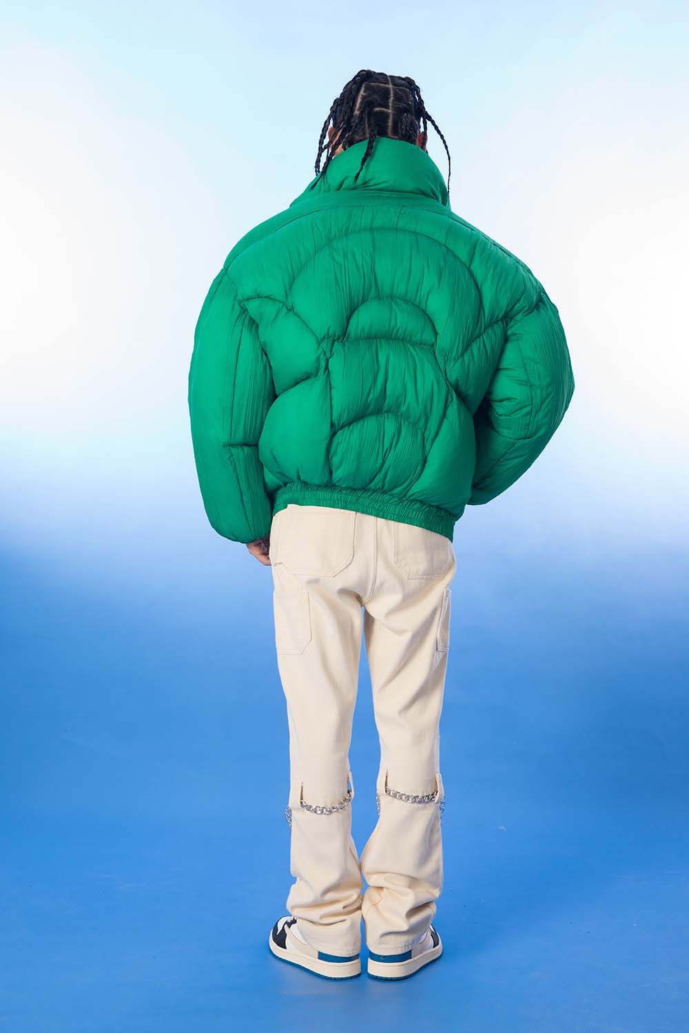 MadeExtreme Green Down Bubble Coat